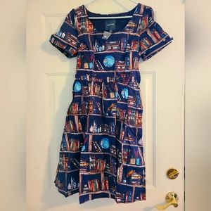 NEW Discontinued Modcloth Book Dress in M
